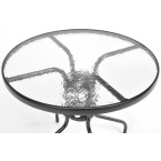 CAPRI 80 Round Garden Table | Garden table, patio, outdoor relaxation