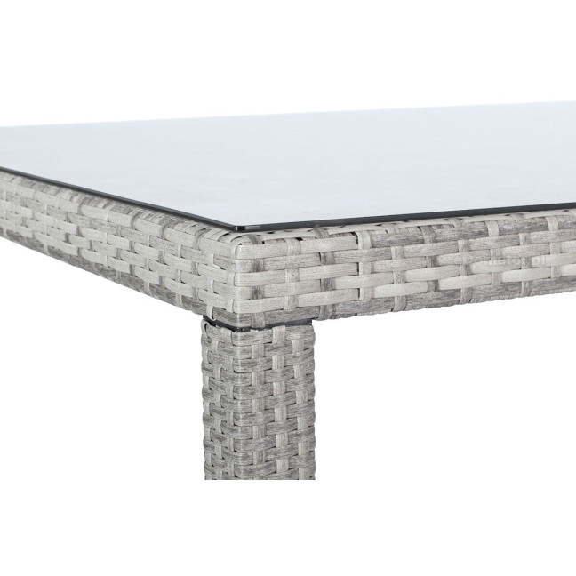 MALAGA 180 Rattan Garden Table | Rattan garden furniture, patio set, garden relaxation