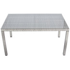 MALAGA 180 Rattan Garden Table | Rattan garden furniture, patio set, garden relaxation