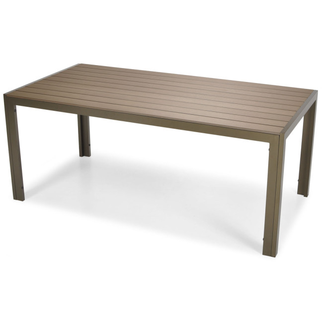 MODENA 180 Large Aluminum Garden Table for 8 People | Garden table, patio, outdoor relaxation