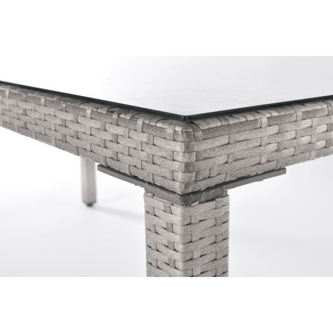 MALAGA 180 Rattan Garden Table | Rattan garden furniture, patio set, garden relaxation