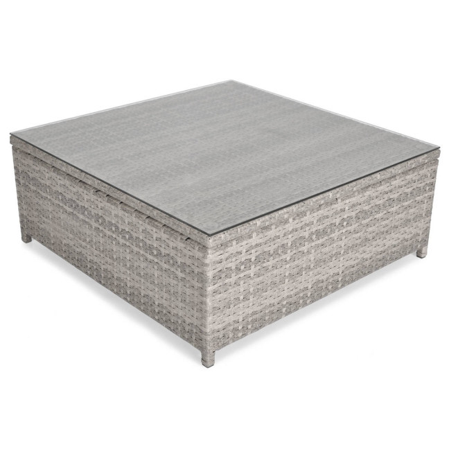 MALAGA Folding Rattan Garden Table | Rattan garden furniture, patio set, garden relaxation