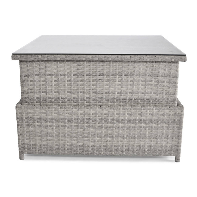 MALAGA Folding Rattan Garden Table | Rattan garden furniture, patio set, garden relaxation