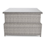 MALAGA Folding Rattan Garden Table | Rattan garden furniture, patio set, garden relaxation