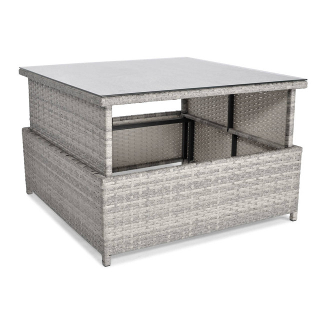 MALAGA Folding Rattan Garden Table | Rattan garden furniture, patio set, garden relaxation