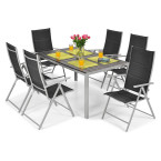 MODENA 150 Aluminum Garden Table | Aluminum garden furniture, modern design, for patio and garden