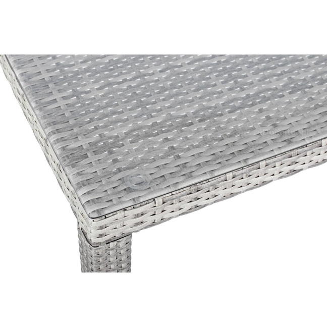 MALAGA 180 Rattan Garden Table | Rattan garden furniture, patio set, garden relaxation