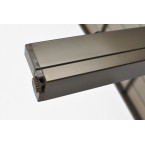 MODENA 150 Aluminum Garden Table | Aluminum garden furniture, modern design, for patio and garden