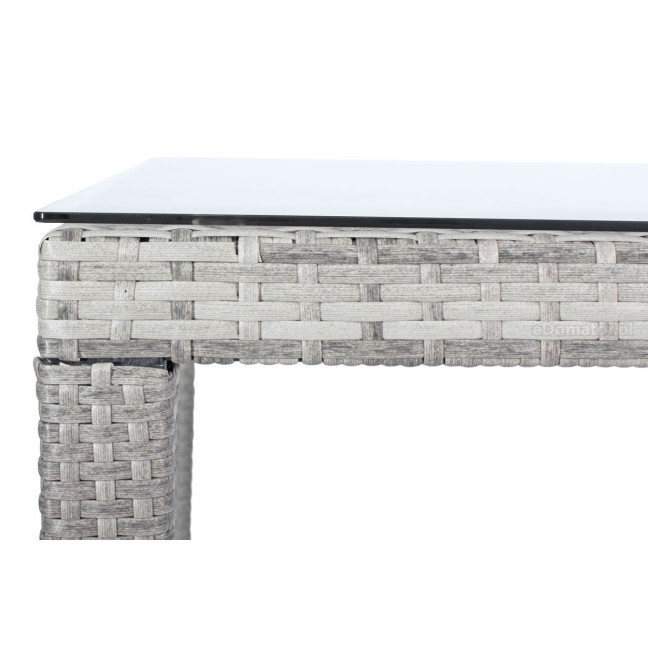 MALAGA 180 Rattan Garden Table | Rattan garden furniture, patio set, garden relaxation