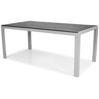 MODENA 180 Large Aluminum Garden Table for 8 People | Garden table, patio, outdoor relaxation