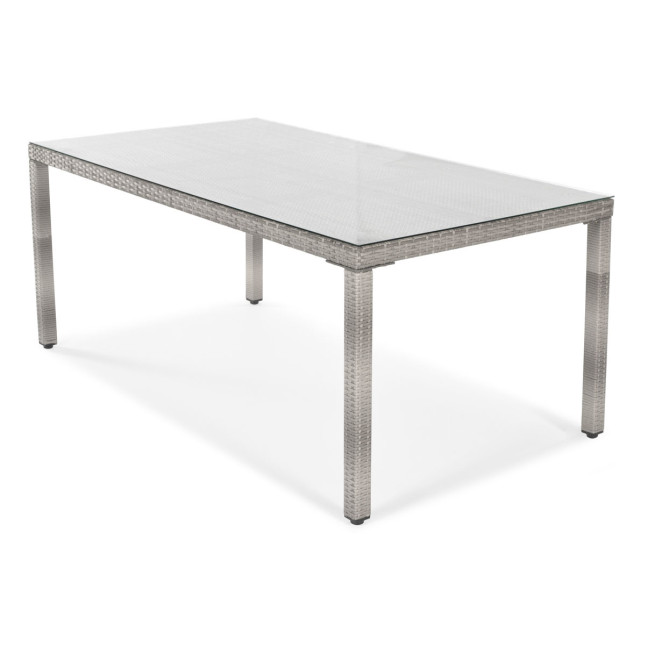 MALAGA 180 Rattan Garden Table | Rattan garden furniture, patio set, garden relaxation