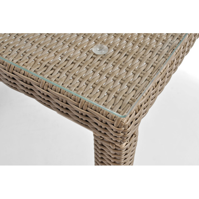 MALAGA 180 Rattan Garden Table | Rattan garden furniture, patio set, garden relaxation