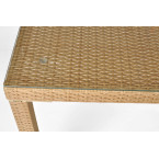 MALAGA 180 Rattan Garden Table | Rattan garden furniture, patio set, garden relaxation