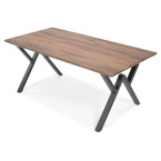 PORTLAND dining table 180 cm - dark brown