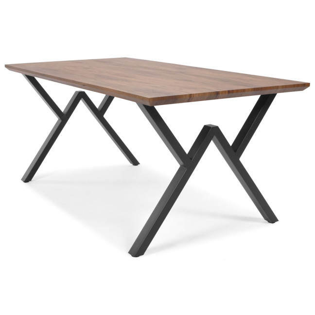 PORTLAND dining table 180 cm - dark brown