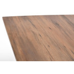 PORTLAND dining table 180 cm - dark brown