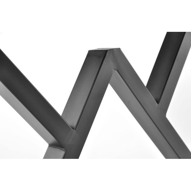 PORTLAND dining table 180 cm - dark brown