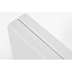 Folding catering table, length 240 cm - white