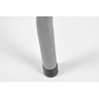 Folding catering table, length 240 cm - white