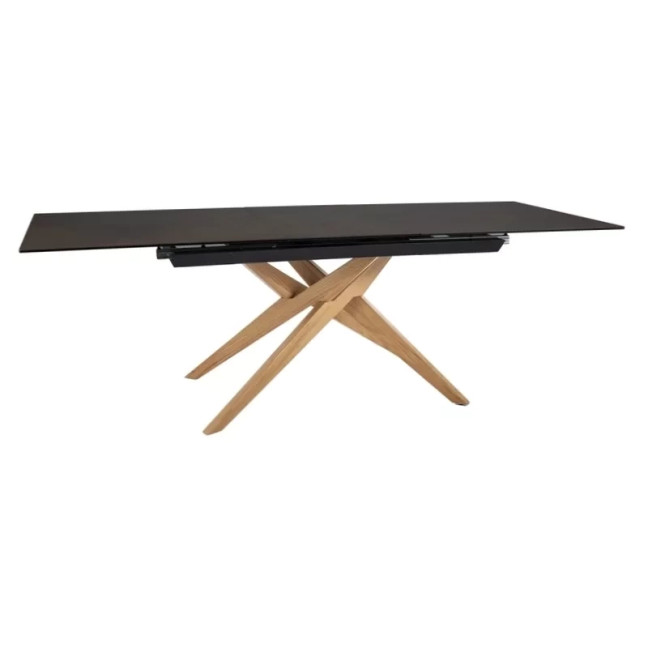 Loreto Ceramic Ossido Bruno table