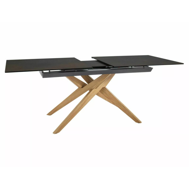 Loreto Ceramic Ossido Bruno table