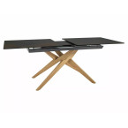 Loreto Ceramic Ossido Bruno table