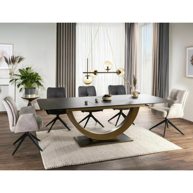 Wilson Ceramic Ossido Bruno table