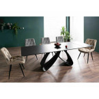 Samanta Ceramic Black Sahara table