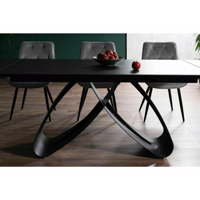 Samanta Ceramic Black Sahara table