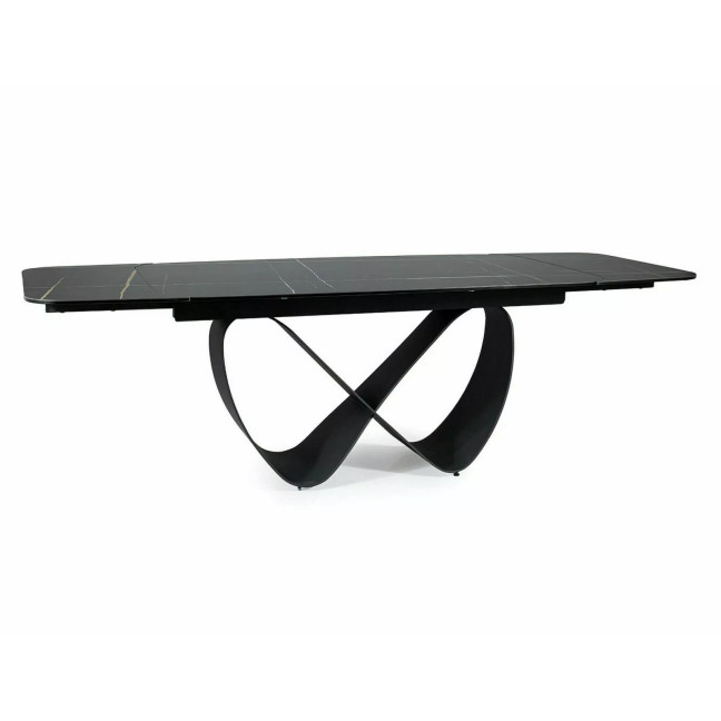 Infinity Ceramic Black Azario table