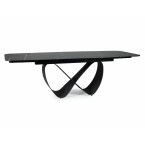Infinity Ceramic Black Azario table