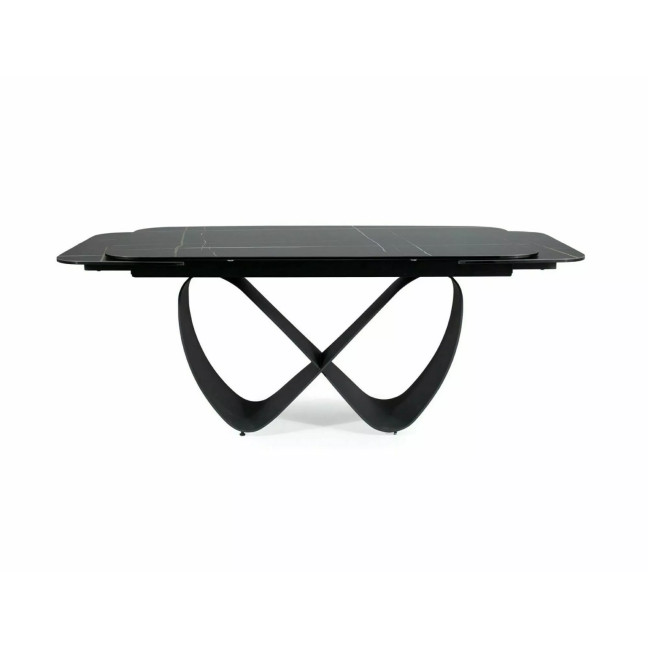 Infinity Ceramic Black Azario table
