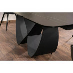 Infinity Ceramic Black Azario table