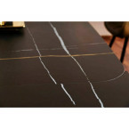 Infinity Ceramic Black Azario table