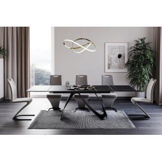 Diuna Ceramic table by Pietra Di Savoia