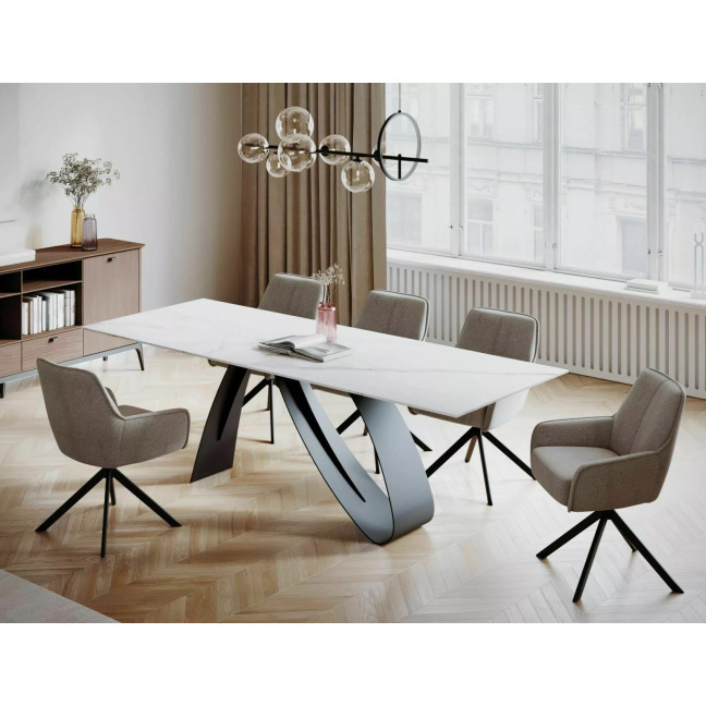 Stół Diuna Ceramic Statuario Venato