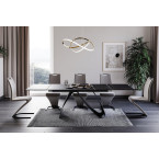 Diuna Ceramic table by Ossido Bruno