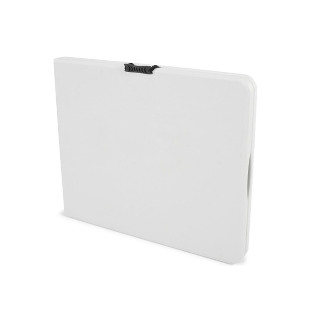Folding catering table, length 240 cm - white
