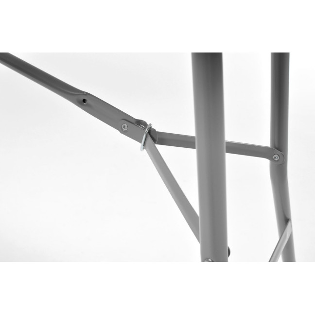 Folding catering table, length 240 cm - white