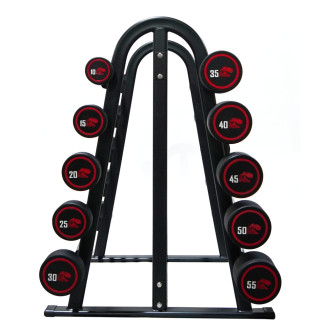 Simple barbell set with a load of 10-55 kg