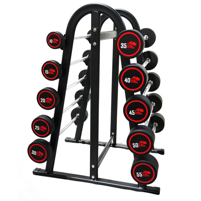 Simple barbell set with a load of 10-55 kg