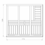 Outdoor Sauna/BRICO SAUNA