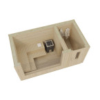 Outdoor sauna/MODULAR SAUNA KALLE “L”