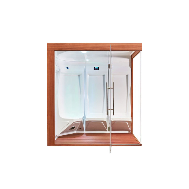 MUE-200ST-W3 Steam Sauna LEFT | Wellness | Relax | SPA | Elegant Minimalism | Ready to Assemble