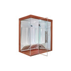 MUE-200ST-W3 Steam Sauna RIGHT | Wellness | Relax | SPA | Ready to Assemble | Natural Wood