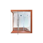 MUE-200ST-W3 Steam Sauna RIGHT | Wellness | Relax | SPA | Ready to Assemble | Natural Wood