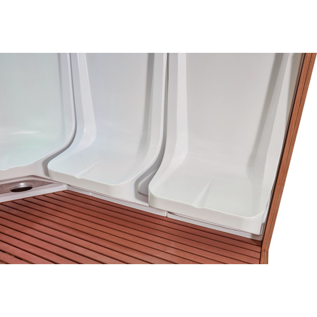 MUE-200ST-W3 Steam Sauna LEFT | Wellness | Relax | SPA | Elegant Minimalism | Ready to Assemble