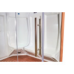 MUE-200ST-W3 Steam Sauna LEFT | Wellness | Relax | SPA | Elegant Minimalism | Ready to Assemble