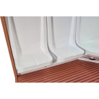 MUE-200ST-W3 Steam Sauna RIGHT | Wellness | Relax | SPA | Ready to Assemble | Natural Wood