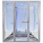 MUE-204ST Steam Sauna | Wellness | Relax | SPA | Natural Wood | Scandinavian Style